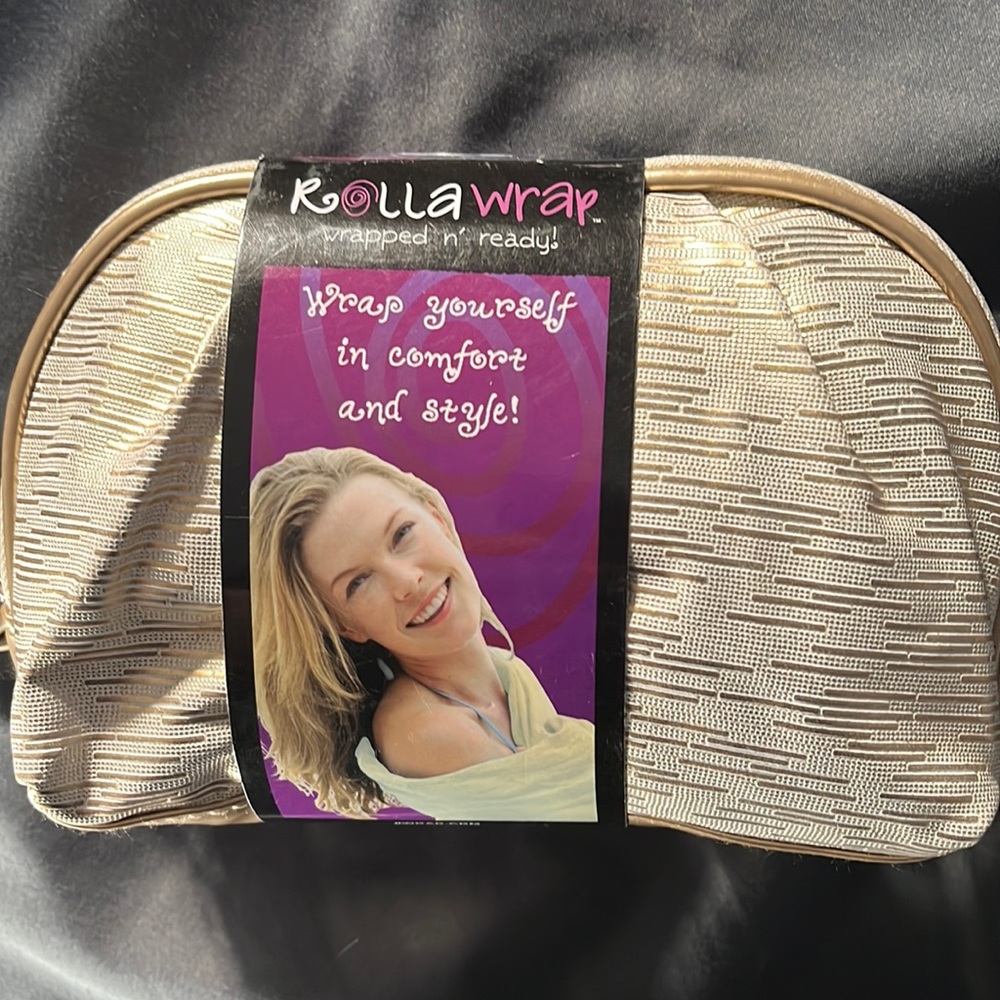 Cotton wrap in wristlet bag
